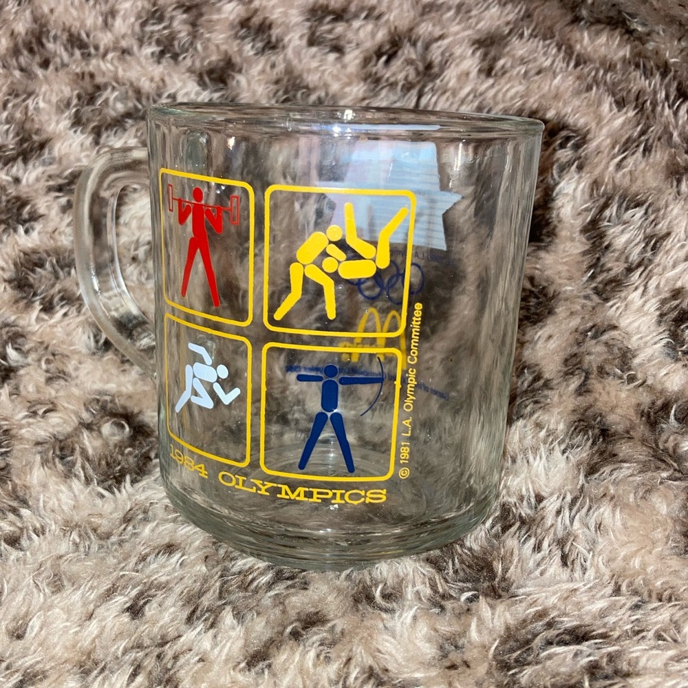 McDonald’s 1984 Olympics Team USA Glass Mug